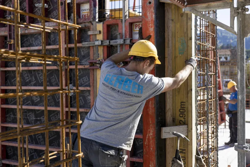 Verschalung Industriebau