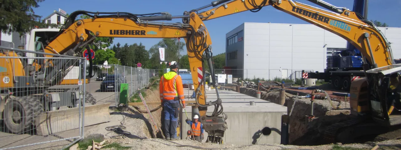 Sanierung eines Betriebshofes in Riegel