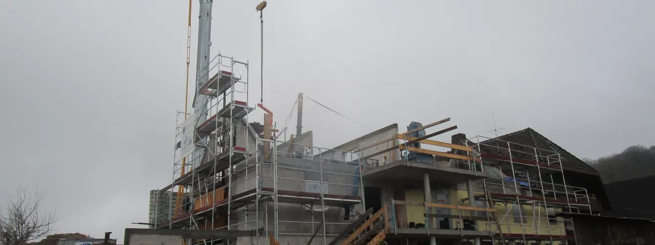 Wiederaufbau Wohngebäude