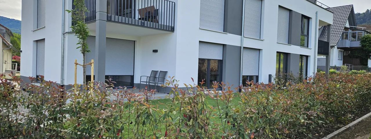 Außenanlage Mehrfamilienhaus