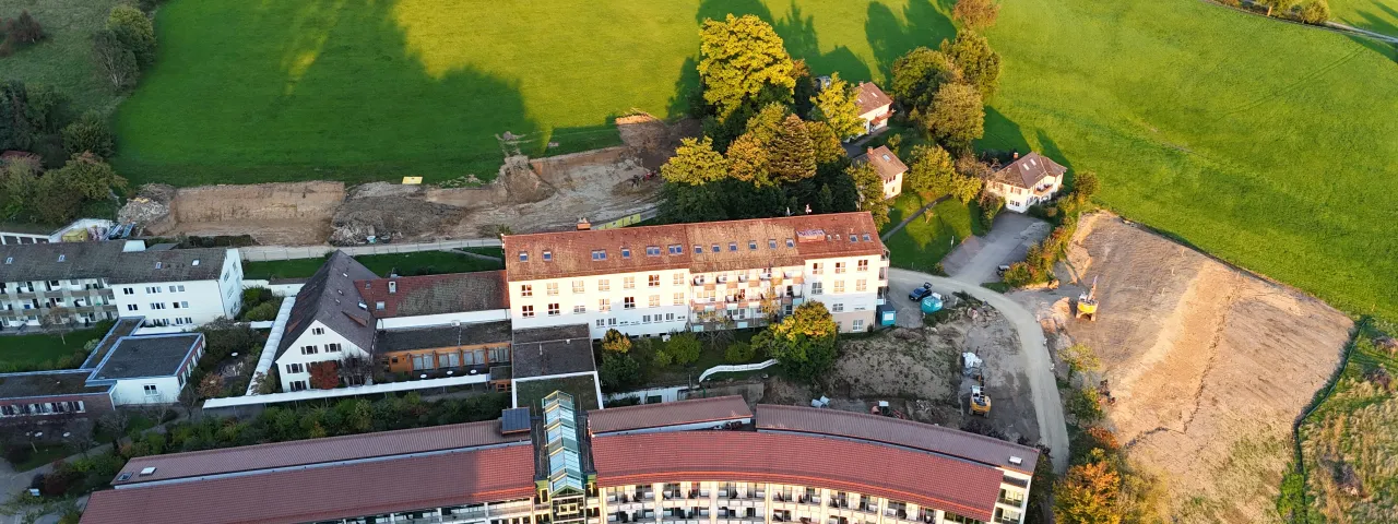 Rehaklinik Glotterbad, Erweiterung Parkplatz