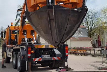  Umbau von Parkplätzen