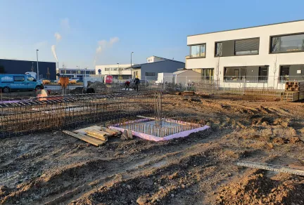 Neubau eines Betriebsgebäudes 