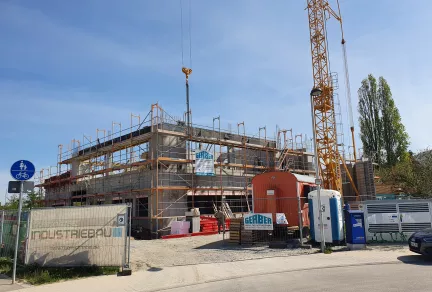 Neubau eines Betriebsgebäudes