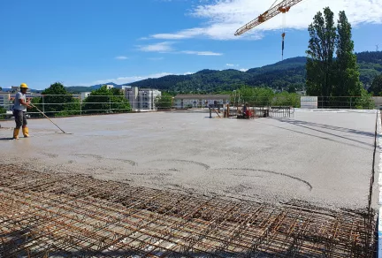 Neubau eines Betriebsgebäudes