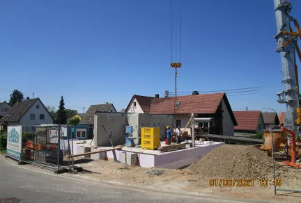 Neubau eines Doppelhauses, Denzlingen