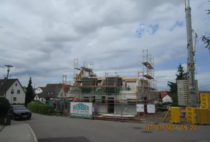 Neubau eines Doppelhauses, Denzlingen
