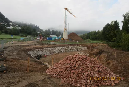 Regenrückhaltebecken "Bruckwald"