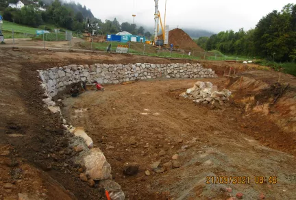 Regenrückhaltebecken "Bruckwald"