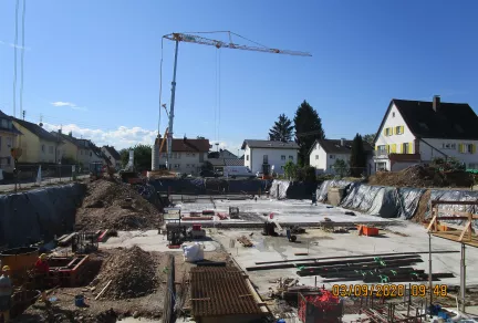 Mehrfamilienhäuser mit TG, Kollmarsreute