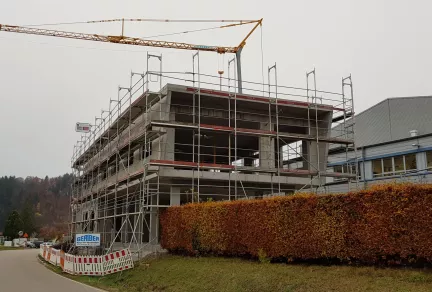 Werner Gießler GmbH, Büroerweiterung