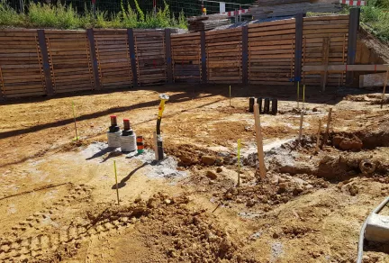 Neubau NW-Netz, Wasserversorgung Domäne Hochburg 