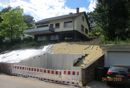 Erschließung Einfamilienhaus