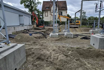 Umbau Trafostation 