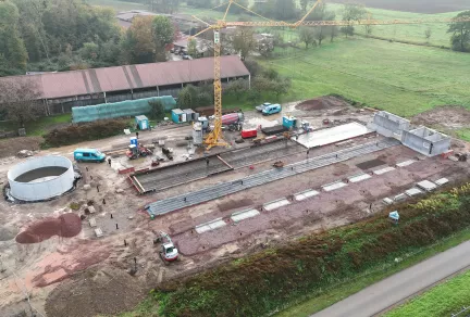 Tierwohl-Schweinestall in Denzlingen
