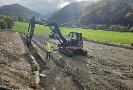 Rehaklinik Glotterbad, Erweiterung Parkplatz