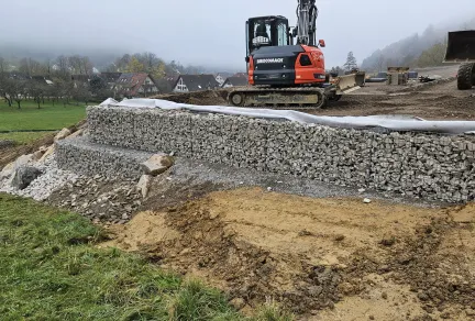 Rehaklinik Glotterbad, Erweiterung Parkplatz