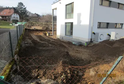 Außenanlage Mehrfamilienhaus