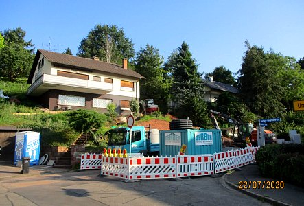 Erschließung Einfamilienhaus