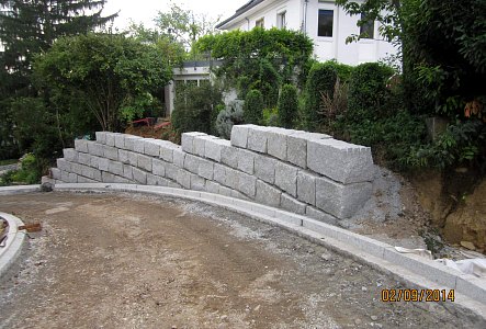 Natursteinmauer