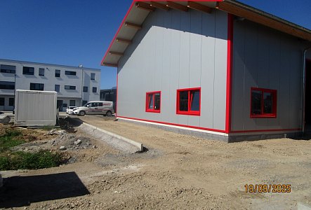 Neubau Betriebsgebäude, Außenanlage